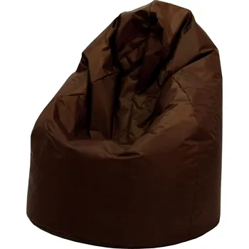 Sedací pytel Sedací vak JUMBO hnědý s náplní