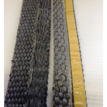 Krbová kamna TEXIM Samolepicí sklo páska 12x4mm pod sklo pro kamna a krby - černá
