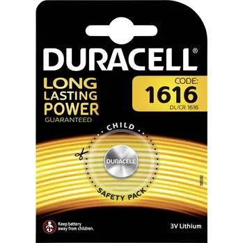 Článková baterie Duracell knoflíkový článek CR 1616 3 V 1 ks 45 mAh lithiová DL1616