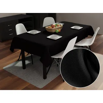 ubrus Dekorační obdélníkový ubrus Rongo RG-014 Černý 50x100 cm