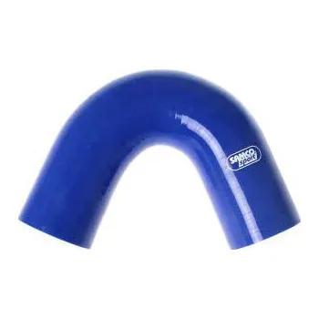 Samco Sport silikonové koleno 120° s vnitřním průměrem 28 mm bílá