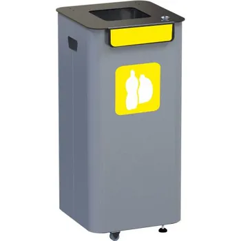 Odpadkový koš Venkovní odpadkový koš Modular - plast, objem 70 l