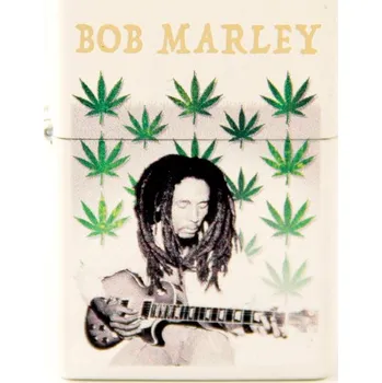 ZIPPO weiß color "Bob Marley Multi Leaves" 60004502