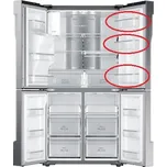 Samsung DA97-15560A přihrádka z vrchu v pravé části dveří chladničky