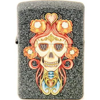 ZIPPO Iron Stone color "Skull Pendant" 60004550