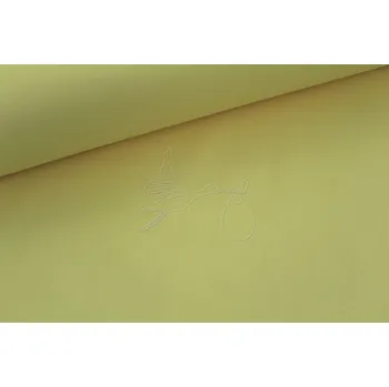 Světle žlutá - bavlněné plátno, šíře 240cm - 043