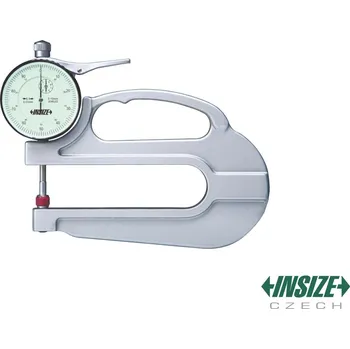 Mechanický tloušťkoměr 0-20/0,01 mm, typ A - keramické ploché doteky INSIZE