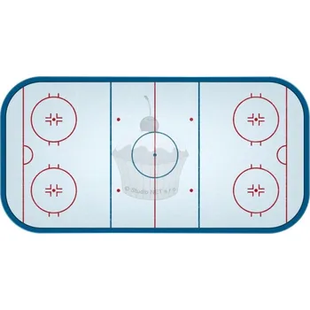 Jedlá dekorace na dort Caketools Jedlý papír "Hokej 6" - A4