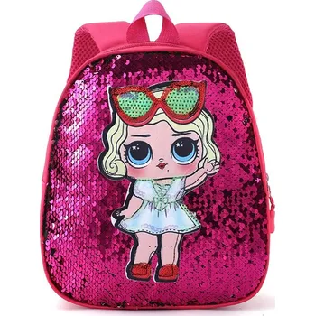Dětský batoh L.O.L. Surprise LOL Surprise dívčí třpytivý batoh s filtry Barva: Růžová