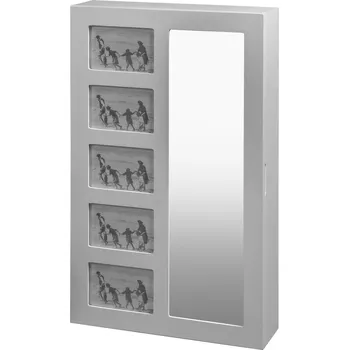 Zrcadlo Závěsné zrcadlo se šperkovnicí STELLA