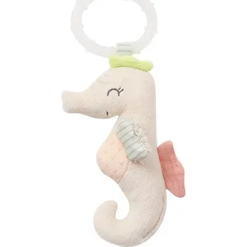 Hračka pro nejmenší BABY FEHN Plyšová hračka s kroužkem koník, ChildernOfTheSea