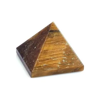 Tygří oko pyramida 23 x 22 mm