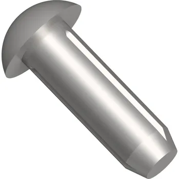 Hřebík Hřeb rýhovaný DIN 1476 Zn půlk.hl. pr.2,0x4