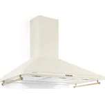 Klarstein Victoria 630m³/h 90cm Retro Digestoř Krémová (10036450)