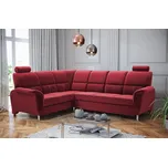 Rozkládací rohová sedačka DINO vínová