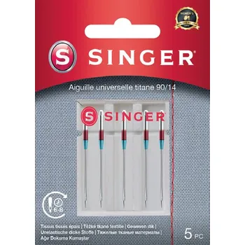 Jehly titanové univerzální Singer 5x90