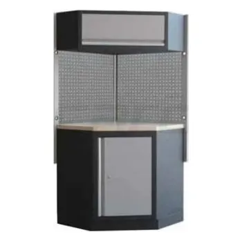 Rohová sestava dílenského nábytku Procarosa PROFI XS Pracovní deska: dřevěná, Hmotnost: 94 kg