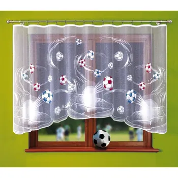 Fotbalová záclona, Viktor, 300 x 150 cm, modrá