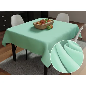 ubrus Dekorační čtvercový ubrus Rongo RG-019 Mintový 70x70 cm