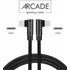 Datový kabel Swissten Arcade USB-C/USB-C 1,2 m černý