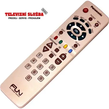 Dálkový ovladač Dálkový ovladač TV - Panasonic EUR511331