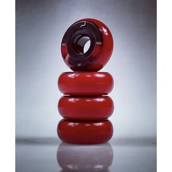 Kolečko k in-line bruslím Kolečka Ground Control UR Scorched red 60mm/90a (4ks)