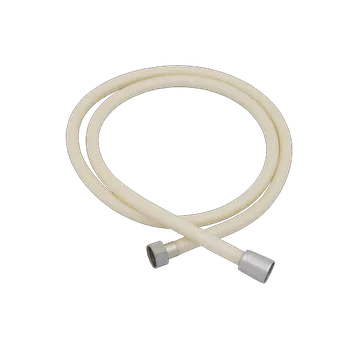 Sprchová hadice TEXIM Sprchová hadice 1,5m hladká bílá opletená