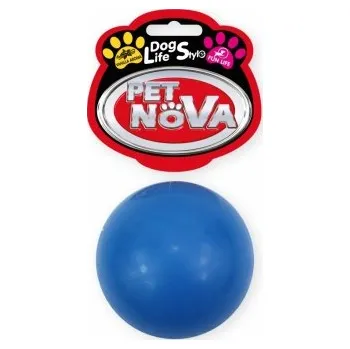 Hračka pro psa Pet Nova Míč tvrdý guma modrý