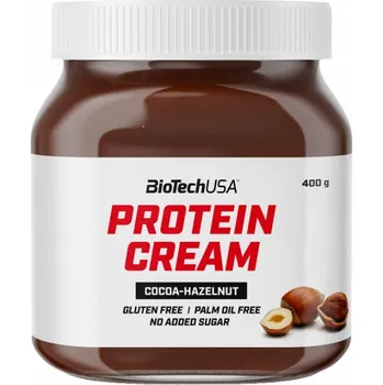 Protein BioTech USA Protein Cream 400 g, bílá čokoláda