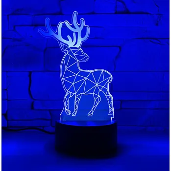 Lampička 3D LED noční lampa