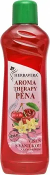 Koupelová pěna Herbavera Aromatherapy pěna do koupele višeň/vanilka 1 l