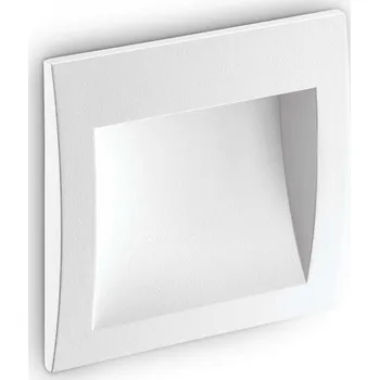 Venkovní osvětlení Ideal Lux 268989 LED venkovní nástěnné orientační svítidlo Wire 1x4W | 200lm | 3000K | IP65 - bílá + K nákupu nad 3000 Kč dárek zdarma