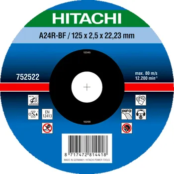 Řezný kotouč Hikoki řezný kotouč na kov 180x3, 752514