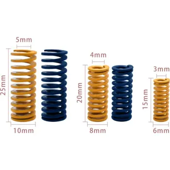 Příslušenství k 3D tiskárně Pružina pod hotbed, více velikostí Modrá 15 mm