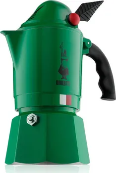 Moka konvice Bialetti Break Alpina 3 šálky zelená