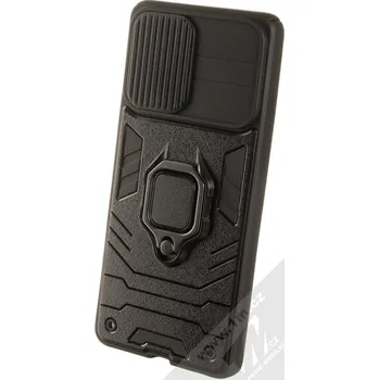 Pouzdro na mobilní telefon 1Mcz Lens Ring odolný ochranný kryt pro Samsung Galaxy A72, Galaxy A72 5G černá (all black)