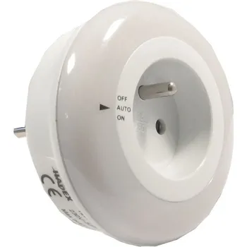 Noční světlo NOČNÍ LED SVĚTLO 230V/0.8W SE SOUMRAKOVÝM ČIDLEM