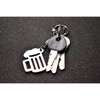 MojePřívlač.cz Rybářský přívěšek na klíče Půlitr