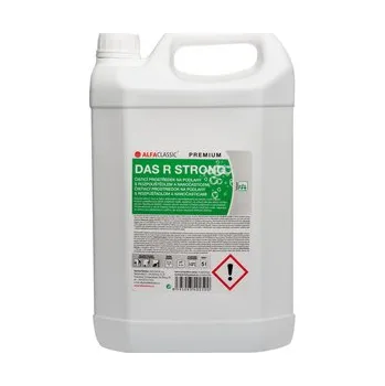 Čistič podlahy AlfaClassic DAS R STRONG PREMIUM, 5 l, čisticí prostředek na podlahy s rozpouštědlem