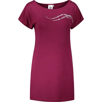 Dámské prodloužené triko ALTISPORT CARRYOVER ALW001123 FUCHSIOVÁ XS