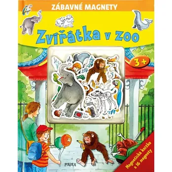 Zvířátka v ZOO: Zábavné magnety - Pikola (2018, pevná)