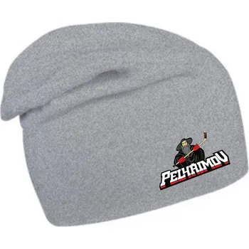 Kšiltovka SportsScouting Zimní Čepice HC Pelhřimov Retro Grey