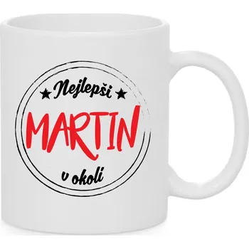 Hrnek - Nejlepší Martin v okolí Barva: Bílá