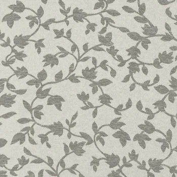 Dekorační látka NATASA světle šedá, větvičky, š.280