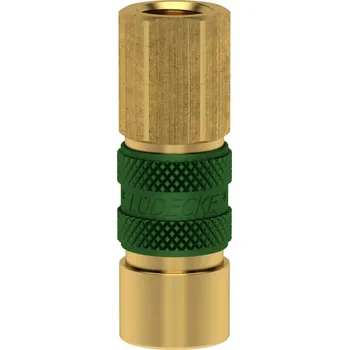 ESMK 18 IG (rychlospojka Mini G1/8" vnitřní, DN5, mosaz, zelená)