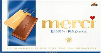 Čokoláda Storck Merci Edel-Rahm 32 % mléčná 100 g