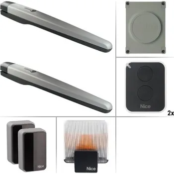 Nice Toona 7024 KCE - sestava pohonů a příslušenství, pro 2-křídlové brány do 14 m průjezdu a 3400 kg