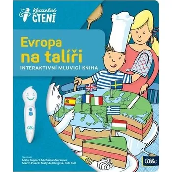 Albi Kouzelné čtení Evropa na talíři interaktivní kniha Albi Kouzelné čtení Evropa na talíři