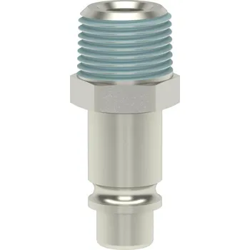 Příslušenství pro vzduchotechniku ESAC 18 NAS (vsuvka ESAC R1/8" vnější, DN8, ocel nikl.)