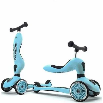 Koloběžka Skládací koloběžka 2v1 Scoot & Ride Highwaykick 1 Barva: Blueberry